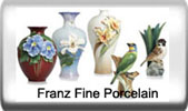 Franz porcelain teasets and vases